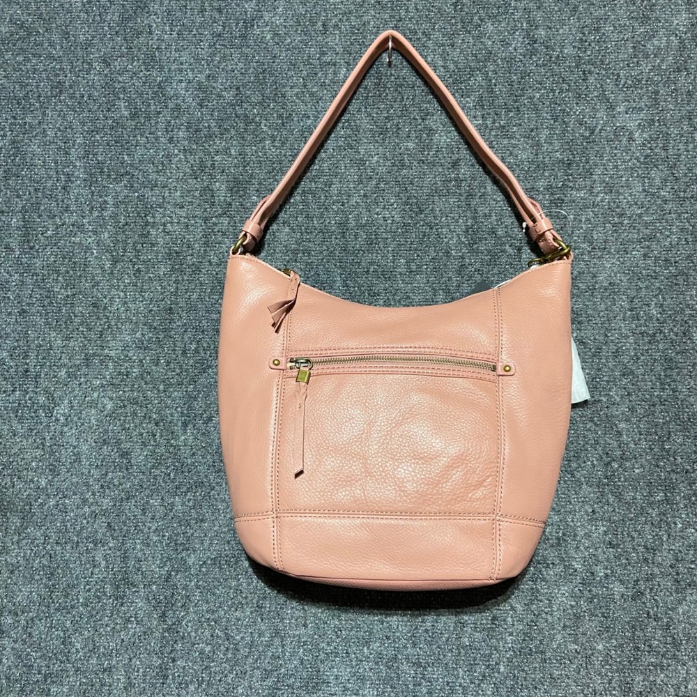 The Sak Sequoia Hobo Bag Vintage Coral Leather Shoulder Bag 107136 NEW - Picture 4 of 8